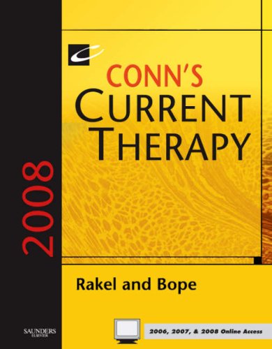 Imagen de archivo de Conn's Current Therapy 2008: Text with Online Reference a la venta por HPB-Red