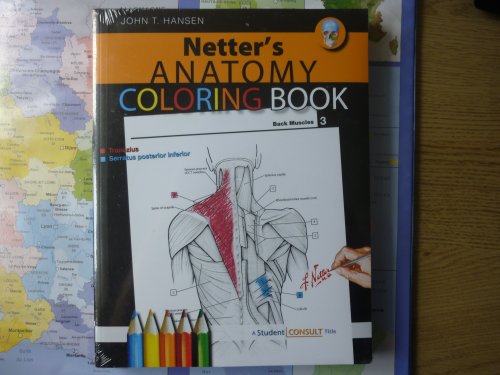 9781416047025: Netter's Anatomy Coloring Book: with Student Consult Access, 1e