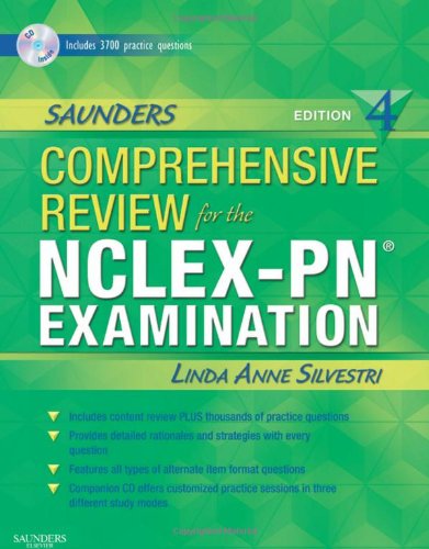 Beispielbild fr Saunders Comprehensive Review for the NCLEX-PN Examination (Saunders Comprehensive Review for Nclex-Pn) zum Verkauf von BooksRun