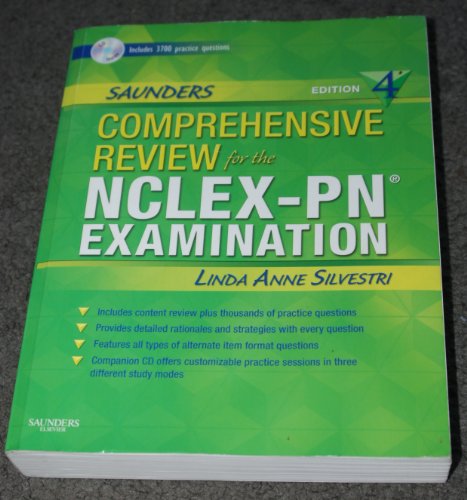Stock image for Saunders Comprehensive Review for the NCLEX-PN® Examination (Saunders Comprehensive Review for Nclex-Pn) for sale by Lost Books