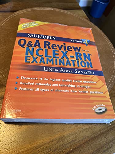 Beispielbild fr Saunders Q & A Review for the NCLEX-RN Examination zum Verkauf von Better World Books