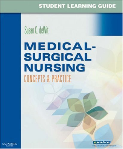 Stock image for Student Learning Guide for Medical-Surgical Nursing: Concepts & Practice for sale by The Book Spot