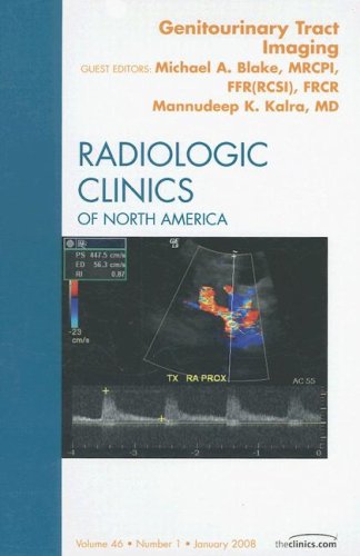 Imagen de archivo de Genitourinary Tract Imaging, an Issue of Radiologic Clinics: Volume 46-1 a la venta por ThriftBooks-Dallas