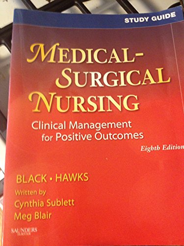 Imagen de archivo de Study Guide for Medical-Surgical Nursing: Clinical Management for Positive Outcomes a la venta por Wonder Book