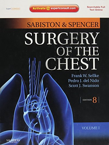 Beispielbild fr Sabiston and Spencer's Surgery of the Chest: Expert Consult - Online and Print (2-Volume Set) (Sabiston and Spencer Surgery of the Chest) zum Verkauf von BooksRun