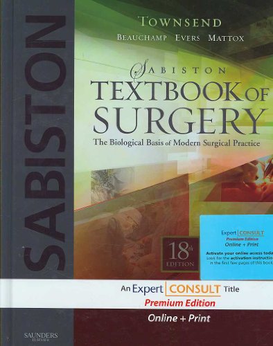 Beispielbild fr Sabiston Textbook of Surgery zum Verkauf von Better World Books