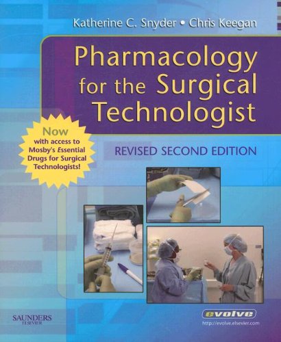 Beispielbild fr Study Guide for Pharmacology for the Surgical Technologist zum Verkauf von Better World Books