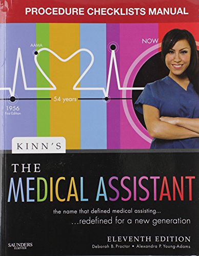 9781416054436: Kinn's the Medical Assistant Study Guide + Procedure Checklist Manual: An Applied Learning Approach