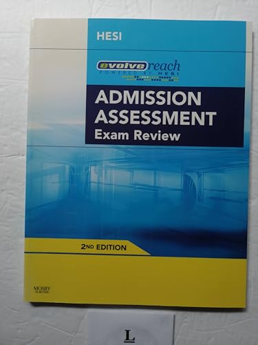 Beispielbild fr Evolve Reach Admission Assessment Exam Review , 2nd Edition zum Verkauf von SecondSale