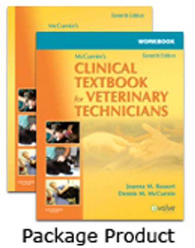 9781416057055: McCurnin's Clinical Textbook for Veterinary Technicians - Textbook and Workbook Package