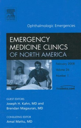 Beispielbild fr Ophthalmologic Emergencies: An Issue of Emergency Medicine Clinics zum Verkauf von Ammareal