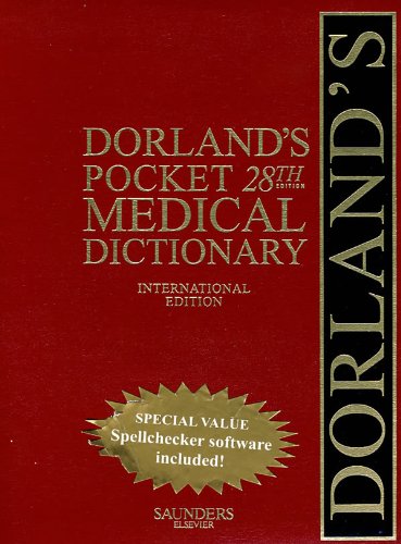 Stock image for Dorlands Pocket 28Th Medical Dictionary, International Edition for sale by Basi6 International