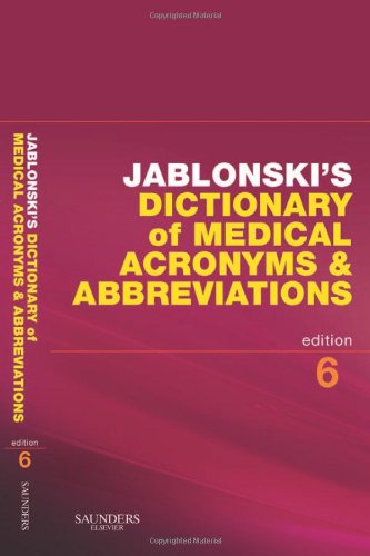 Beispielbild fr Jablonski's Dictionary of Medical Acronyms and Abbreviations with CD-ROM (Dictionary of Medical Acronyms & Abbreviations) zum Verkauf von BooksRun