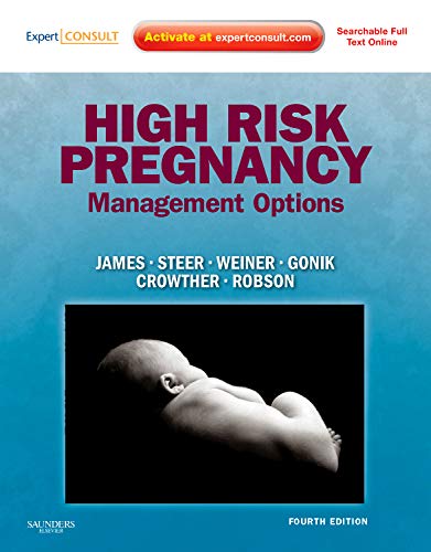 9781416059080: High Risk Pregnancy: Management Options (Expert Consult - Online and Print) (High Risk Pregnancy (James))