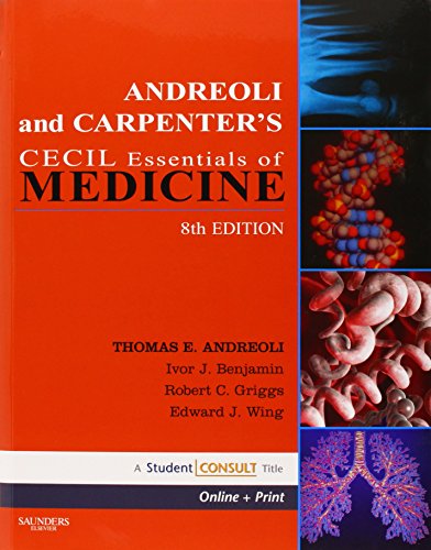 Imagen de archivo de Andreoli and Carpenter's Cecil Essentials of Medicine: With STUDENT CONSULT Online Access (Cecil Medicine) a la venta por SecondSale