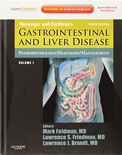 Stock image for Sleisenger and Fordtran's Gastrointestinal and Liver Disease- 2 Volume Set: Pathophysiology, Diagnosis, Management, Expert Consult Premium Edition - Enhanced Online Features and Print for sale by BooksRun