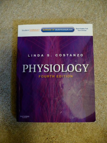Beispielbild fr Physiology (Costanzo Physiology) zum Verkauf von Wonder Book
