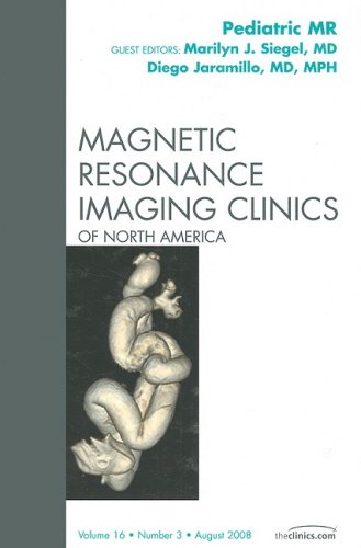 Imagen de archivo de Pediatric Mr, an Issue of Magnetic Resonance Imaging Clinics: Volume 16-3 a la venta por ThriftBooks-Dallas