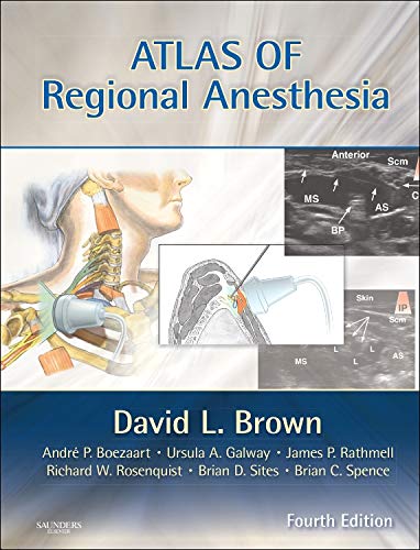 Beispielbild fr Atlas of Regional Anesthesia zum Verkauf von Better World Books