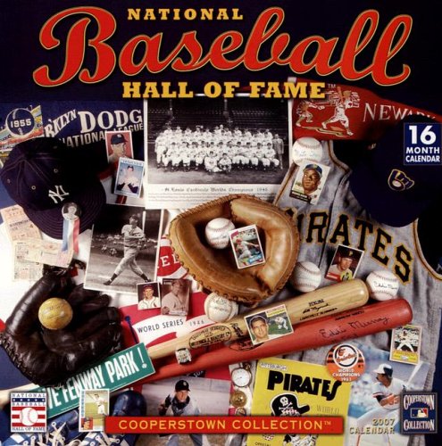 Baseball Hall of Fame, 2007 Calendar (9781416211563) by National Baseball Hall Of Fame