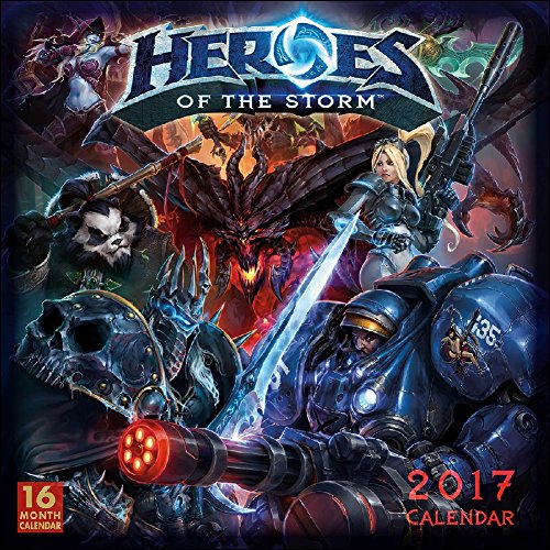 9781416243151: HEROES OF THE STORM 2017 16 MONTH WALL CALENDAR