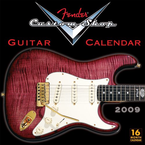 9781416280248: Fender Custom Shop Guitar Wall Cale 2009