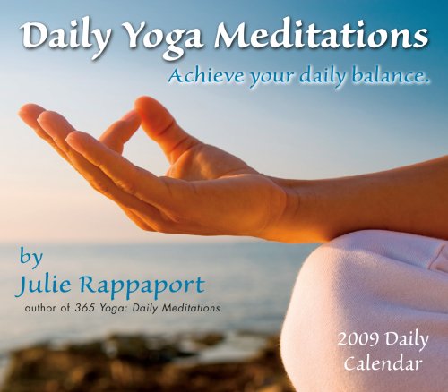 9781416281924: Daily Yoga Meditation 2009 Calendar