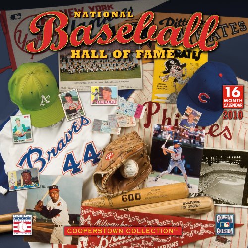 Baseball Hall of Fame 2010 Calendar (9781416282167) by Major League Baseball