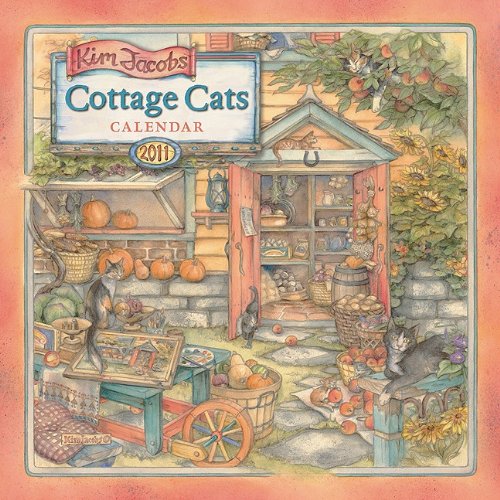9781416284529: Kim Jacobs Cottage Cats Calendar 2011