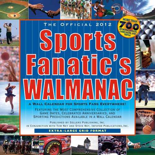 9781416287100: The Official Sports Fanatic Walmanac Extra-Large Grid Format