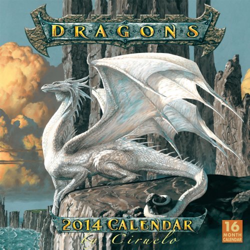 Dragons by Ciruelo 2014 Wall (calendar) (9781416293194) by Cabral, Ciruelo