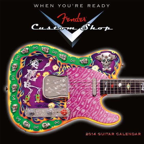 9781416294023: Fender Custom Shop Guitar Calendar