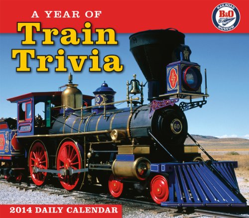 9781416294740: A Year of Train Trivia 2014 Boxed/Daily (calendar)