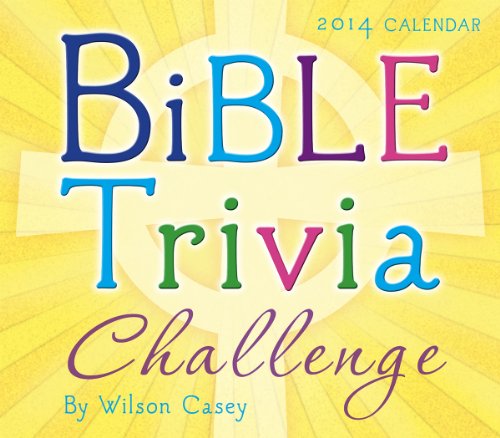 9781416294764: Bible Trivia Challenge 2014 Calendar