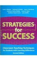 Stock image for Strategies for Success: Classroom Teaching Techniques for Students With Learning Differences for sale by ZBK Books