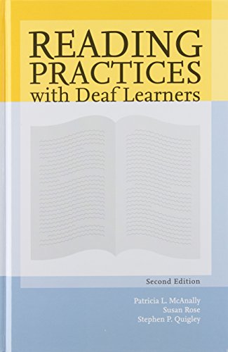 Beispielbild fr Reading Practices with Deaf Learners zum Verkauf von Better World Books