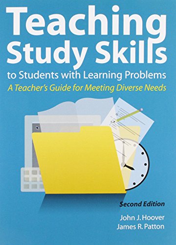 Stock image for Teaching Study Skills to Students with Learning Problems : A Teacher's Guide for Meeting Diverse Needs for sale by Better World Books: West