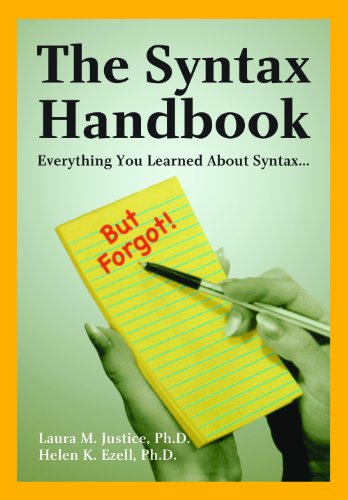 Beispielbild fr The Syntax Handbook: Everything You Learned About Syntax .(but Forgot) zum Verkauf von HPB-Red