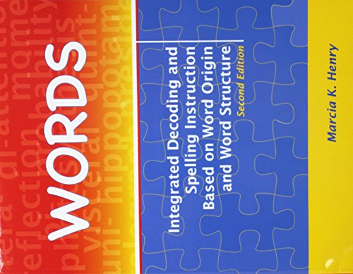 Stock image for Words: Integrated Decoding and Spelling Instruction Based on Word Origin and Word Structure Kit for sale by Books Unplugged