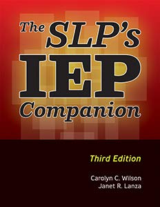 Beispielbild fr The Slp s Iep Companion zum Verkauf von Byrd Books