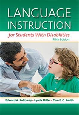 Imagen de archivo de Language Instruction for Students With Disabilities, Fifth Edition a la venta por SGS Trading Inc