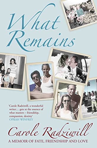 Beispielbild fr What Remains: A Memoir of Fate, Friendship and Love zum Verkauf von WorldofBooks