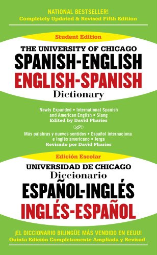 9781416533290: The University of Chicago Spanish-english, English-spanish Dictionary