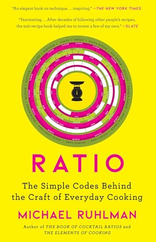 Imagen de archivo de Ratio: The Simple Codes Behind the Craft of Everyday Cooking (1) (Ruhlman's Ratios) a la venta por Orion Tech