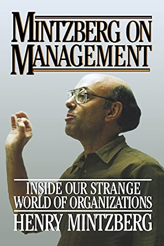 Beispielbild fr Mintzberg on Management zum Verkauf von BooksRun