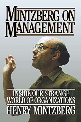 Imagen de archivo de Mintzberg on Management a la venta por BooksRun