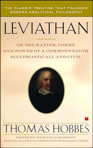 Imagen de archivo de Leviathan: Or the Matter, Forme, and Power of a Commonwealth Ecclesiasticall and Civil a la venta por Textbooks_Source