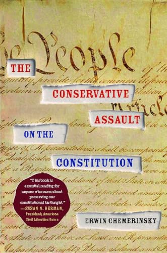 Imagen de archivo de The Conservative Assault on the Constitution a la venta por Better World Books