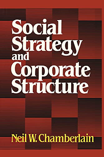 Stock image for Social Strategy & Corporate Structure for sale by ThriftBooks-Dallas