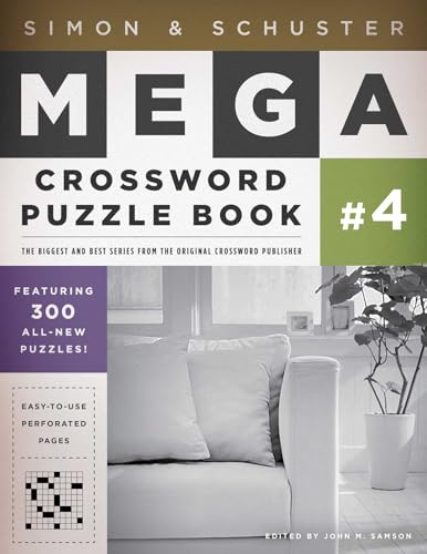 Beispielbild fr Simon &amp; Schuster Mega Crossword Puzzle Book #4 zum Verkauf von Blackwell's